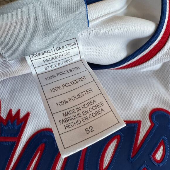 Vintage 2002 Authentic Reebok NBA Sacramento Kings Bobby Jackson HWC Jersey 52 - Picture 5 of 8